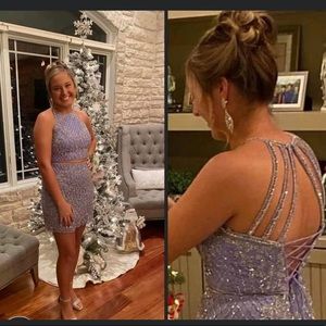 Sherri Hill beaded formal 2 pieces